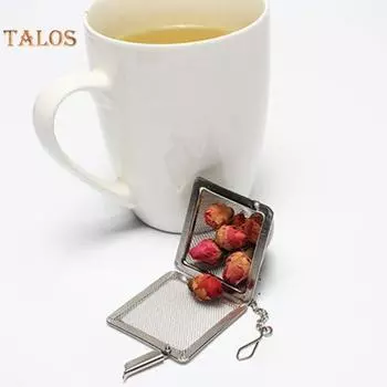 Фильтр для чая с мелкой сеткой Фильтрация Прочный Полезный Экологичный Заваривание Кухонные Принадлежности для Дома