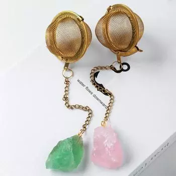 Фильтр для чая Yousheng, устойчивый к ржавчине, широкое применение, нержавеющая сталь, неполированный, декоративный, сито для трав, бытовые принадлежности O