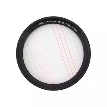Фильтр для цветной полосатой звездочки Микро SLR камеры Точка в линию Фильтры для спецэффектов камеры Фильтры для 49mm / 1.93in