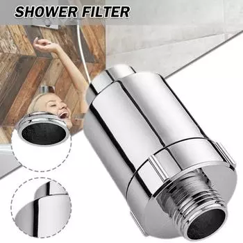 Фильтр для душа Kell, универсальный фильтр для удаления хлора, встроенный смягчитель жесткой воды