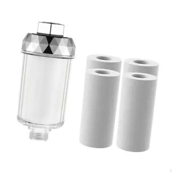 Фильтр для душа с сердечником, универсальная сменная очистка, вода для