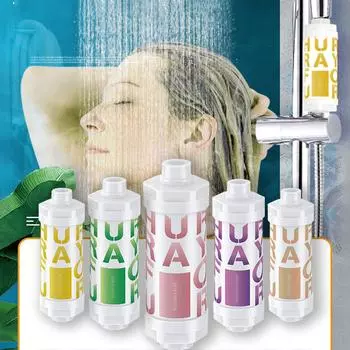 Фильтр для душа — удаление накипи и очистка воды для купания — содержание парфюмерии может быть VC Оборудование для фильтрации кожи — универсальное A разноцветный