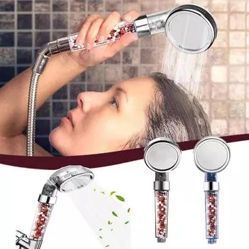 Фильтр для душевой насадки Фильтрация Экономия воды под высоким давлением 3 режима Функция Распыление