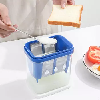 Фильтр для греческого йогурта, фильтр холодного отжима с тканью, сито из нержавеющей стали