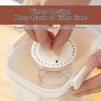 Фильтр для йогурта, домашняя греческая йогуртница с крышкой, инструмент для отделения сыворотки, сито из нержавеющей стали, мелкоячеистый инструмент для отделения сыворотки