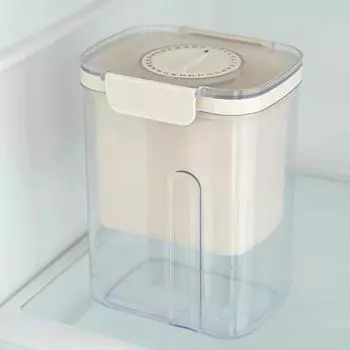 Фильтр для йогурта. Домашняя греческая йогуртница с крышкой. Сепаратор влаги для сыра. Сетчатый фильтр из нержавеющей стали. Инструмент для отделения сыворотки.