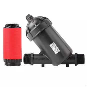 Фильтр для капельного орошения, вода 1-1/2 дюйма, 120 ячеек, профессиональный, прочный, Y-образный диск