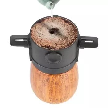 Фильтр для кофе без бумаги, капельница для кофе, держатель для капельного кофе, многоразовая кофеварка из нержавеющей стали, кофейные аксессуары Black