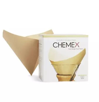 Фильтр для кофе Chemex комбинированный конусообразный 100 шт.