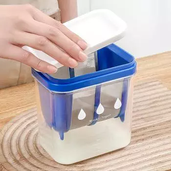 Фильтр для кофе и йогурта. Самодельный греческий йогурт. Соевое молоко. Сыр. Сепаратор сыворотки. Фильтр для слива воды. Мелкоячеистый сетчатый фильтр. 1pcs