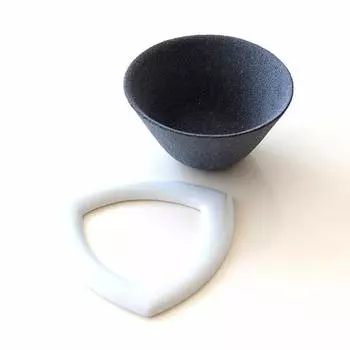 Фильтр для кофе Керамический капельный фильтр Arita Ware Фарфор Сделано в Японии Многоразовый моющийся безбумажный керамический фильтр для кофе