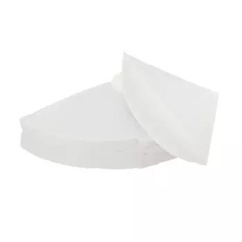 Фильтр для кофе PATIKIL Cup Corn, белый бумажный фильтр 100 x 105 мм, для заваривания кофе в кофемашине, в кафе, офисе, дома, 100 шт. 1-2