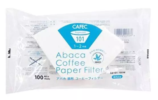 Фильтр для кофе Sanyo Sangyo Abaka 101 для чашек 100 шт. 4 упаковки 1-2 AB101-100W