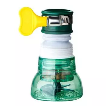 Фильтр для крана Выдвижная насадка для разбрызгивания Очистка воды Равномерное распределение воды Минеральная фильтрация Простая установка Душ для кухни зелёный