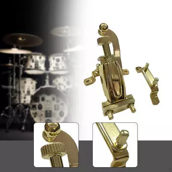 Фильтр для малого барабана с затыльником, регулятор, тюнер, стальные детали для регулировки, регулятор, золотая барабанная установка, аксессуар