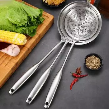 Фильтр для масла, многофункциональный, термостойкий, из нержавеющей стали, бытовая мелкая сетка для кухни 14cm