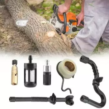 Фильтр для масляного топливного насоса бензопилы, червячный стержень для бензопилы STIHL 017 018 021 023 025 MS170 MS180 MS210 MS230 MS250 CHINA