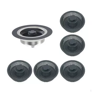 Фильтр для мойки из нержавеющей стали для домашнего и коммерческого использования Set A