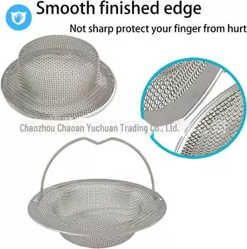 Фильтр для мойки из нержавеющей стали для канализации и раковины