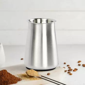 Фильтр для молотого кофе, фильтр для порошка, кружка из нержавеющей стали с мелкой сеткой для кухни серебряный