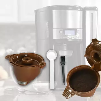 Фильтр для молотого кофе на одну порцию, фильтр для кофе, легкий держатель для аксессуаров для машины