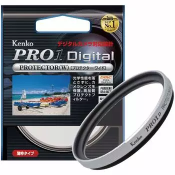 Фильтр для объектива Kenko 49 мм PRO1D Protector Silver Frame Защита объектива Тонкая оправа Сделано в Японии 249529