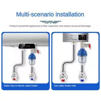 Фильтр для очистки воды из нержавеющей стали, бесплатная замена материала, легко чистить, гибкий и портативный, не занимает места, ПВХ