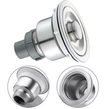 Фильтр для отходов раковины с длительным сроком службы из нержавеющей стали