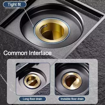 Фильтр для предотвращения обратного потока в сливном отверстии пола Exquisite Fast Draining Filter White-plastic core