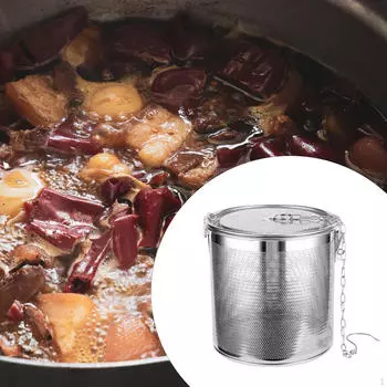 Фильтр для приправ Ситечко для кофе Приготовление пищи Заварник для сока Чайная утварь Кухня 18x18cm