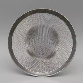 Фильтр для раковины, антикоррозийная очистка, сетчатый канализационный фильтр из нержавеющей стали для кухни XS серебряный