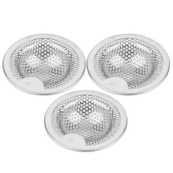 Фильтр для раковины из нержавеющей стали, препятствующий засорению, заглушка для отходов, фильтр-ловушка для корзины, кухня