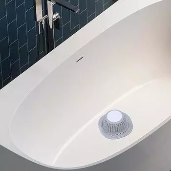 Фильтр для раковины с антиблокировочной системой, слив для пола, очистка канализационного стока, фильтр для слива душа, коврик для слива для кухни, ванной комнаты, аксессуары серый