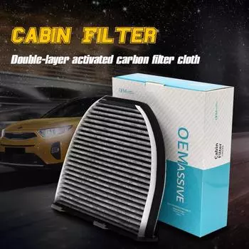 Фильтр для салона автомобиля с активированным углем для Mercedes-Benz C-CLASS E-CLASS AMG GT W204 W212 S212 A207 C204 C190