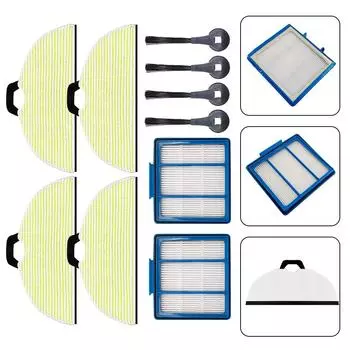 Фильтр для Shark RV2001WD RV2002WD Подушечки для швабры многоразовые