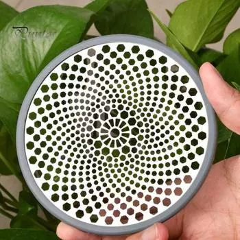 Фильтр для слива из нержавеющей стали с силиконовым кольцом, устойчивый к ржавчине, фильтр для раковины в ванной, ловушка для волос в душевой кабине C