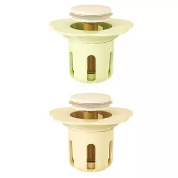 Фильтр для слива раковины Bounce Core, без перелива, для ванной комнаты, с заглушкой для раковины, для ванной комнаты зелёный