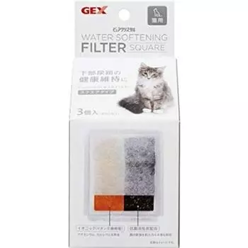 Фильтр для смягчения воды Pure Crystal квадратного типа для 3 кошек,