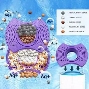 Фильтр для спа Dimension One, минеральный фильтр для гидромассажной ванны, картридж для спа и гидромассажных ванн, фильтр для спа-ванны, совместимый с системой Dimension One фиолетовый
