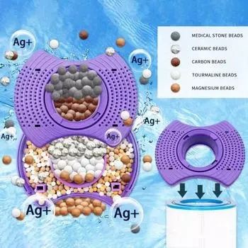 Фильтр для спа Yousheng Dimension One Spa, картридж для минерального фильтра для спа и гидромассажных ванн, совместимый с системой Dimension One фиолетовый