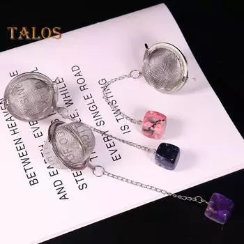 Фильтр для специй, компактный, прочный, красочный, модный заварщик для чая и специй из нержавеющей стали, для ресторана