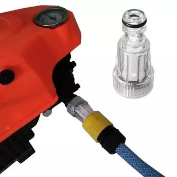 Фильтр для воды, внутренняя резьба 3/4 дюйма, высокий объем фильтрации, прозрачная автомобильная стиральная машина высокого давления