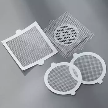 Фильтр для волос для душа в ванной комнате Одноразовый фильтр для остатков в кухонной раковине Аксессуары для ванной комнаты Заглушка для слива в полу Аксессуары для ванной комнаты