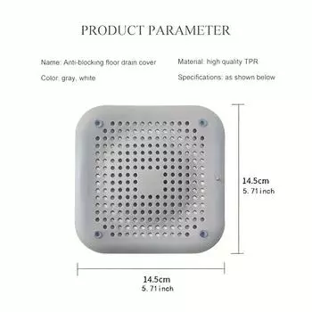 Фильтр для волос, противозасорный фильтр для раковины, ванна, душ, пробка для слива в полу, силиконовая кухонная дезодорирующая заглушка, аксессуары для ванной комнаты