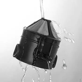 Фильтр для заваривания чая из нержавеющей стали, многоразовый, с ручками