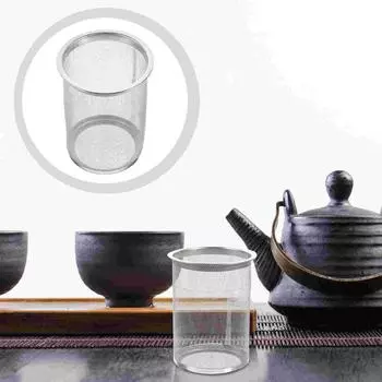 Фильтр для заваривания чая из нержавеющей стали для листового чая, принадлежности для чайника, фильтр для чашки, фильтр для чая 6.3X6X6CM