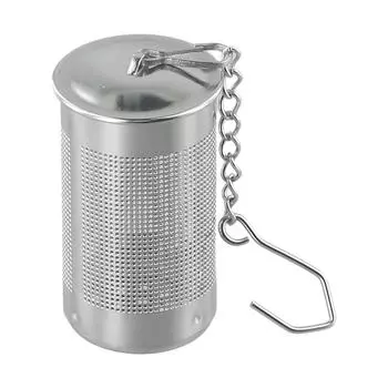 Фильтр для заваривания чая с шариками, сетчатый фильтр 65 мм для травяных чаев, специй S