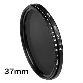 Фильтр фейдера от 2 до 400, нейтральная плотность, подходит для камер, подходит для рек, водопадов 37mm