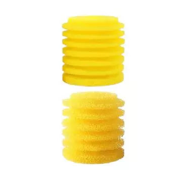 Фильтр-губка для аквариума, принадлежности для домашних животных для пресноводных и соленых сред, прочный сменный фильтрующий картридж 6,5x7 см