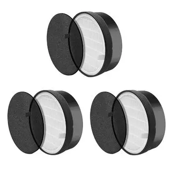 Фильтр из 3 частей для очистителя воздуха Levoit LV-H132 LV-H132-RF, настоящий HEPA и комплект фильтров с активированным углем CHINA